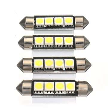 21pcs White Car LED Light Interior Dome Lights Bulbs Kit for BMW E46 Sedan M3 1999-2005