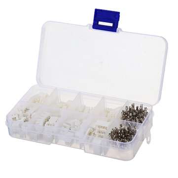 230pcs XH2.54 2p 3p 4p 5 pin 2.54mm Pitch Terminal Kit / Housing / Pin Header JST Connector Wire Con