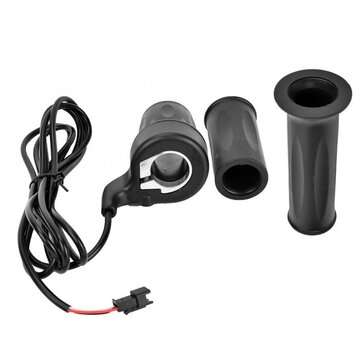 24/36/48V Pair Mountain Bike Throttle Grip 20X Throttle Grip Half Turn Handle Conversion Electric Ac