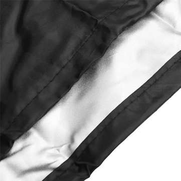 245x50x140CM Black Waterproof Lawnmower Cover Protecter Outdoor Storage