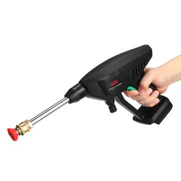 24V Wireless Car Washing Machine Water Spray Guns Portable High Pressure Washer for Makita 18V batte