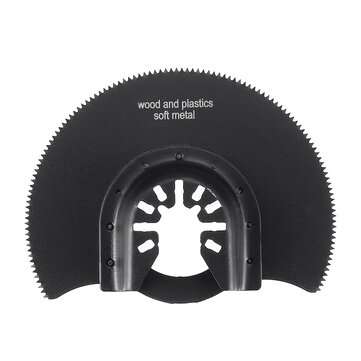 27Pcs Oscillating Saw Blade Multi Tool Quick Release Saw Blades Kit for Metal Wood Plastic Cutting O