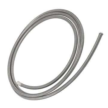 2m AN3 Stainless Steel PTFE Brake Clutch Hose Line Pipe Fuel Hose