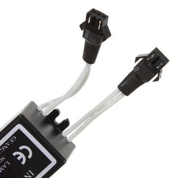 2PCS CCFL Angel Eyes Halo Ring Lights Inverters 12V Anti Interference