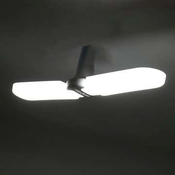 2PCS E27 High Bright LED Garage Lights Deformable Ceiling Light Workshop Lamps Night Light