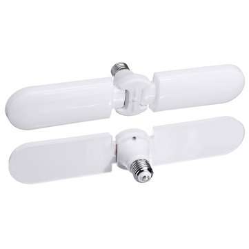 2PCS E27 High Bright LED Garage Lights Deformable Ceiling Light Workshop Lamps Night Light