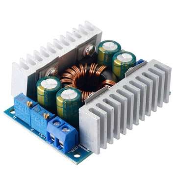 2Pcs Geekcreit 8A DC5-30V to DC1.25-30V 150KHz Automatic Step Up Step Down Adjustable Power Module