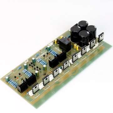 2SA1943/2SC5200 200W+200W Eight-tube High Power Poard without Heat Sink