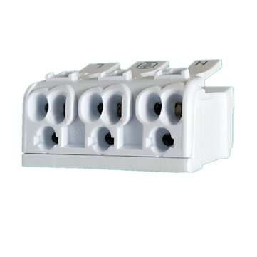 3 Pin Spring Quick Connector Wire Clamp Terminal Block No Welding Screws for LED Strip