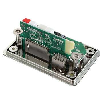 3.7-5V with Recording bluetooth 5.0 MP3 WMA WAV FLAC APE Audio Decoder Board Blue Screen