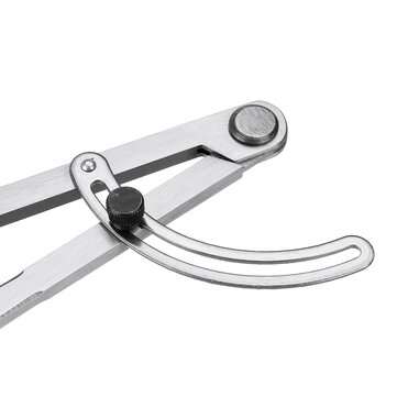 300mm Length Carbon Steel Wing Divider Pencil Marking Compass Circle Maker Adjustable Scriber