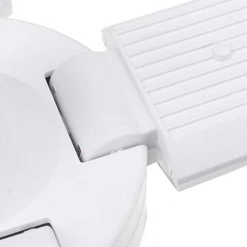 300W AC110-265 4+1 Leaves Foldable E27 LED Bulb 6500K Deformable Ceiling Workshop Garage Lamp for Pa