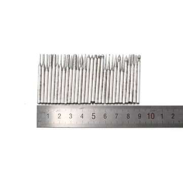 30Pcs 35mm Of Suit Jade Carving Grinding Needle Emery Diamond Grinding Head Diamond Grinding Rod