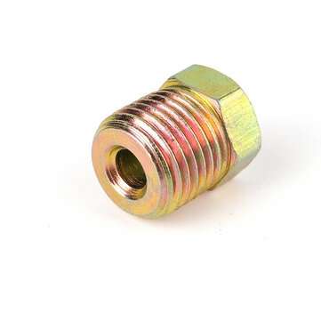 35PCS Brake Line Tube Fitting Kit Nuts For Inverted Flares 3/16`` and 1/4`` Zinc