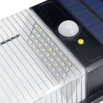 36LED Dual Panel Solar Motion Sensor Energy-Saving Night Lamp Outdoor Yard Garden