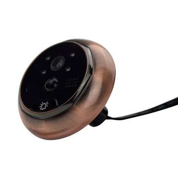 Danmini YB-43HD-MT Digital Peephole Viewer Camera 2MP 4.3 inch IR Night Vision Video PIR Door Bell