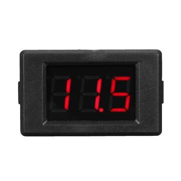 DC LED Nixie Tube Volt Meter Current Battery Pannel Power Monitor Digital (COLOR.: RED)