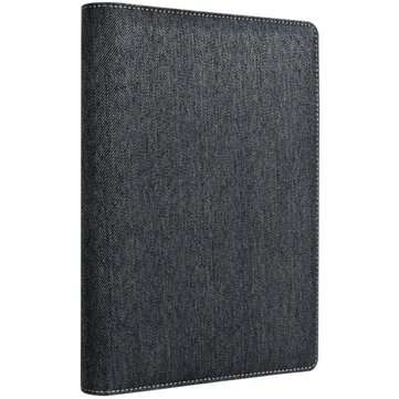 Deli 22275 Thickened Loose-leaf Book Student Notebook Simple handbook Office Business Fabric Noteboo