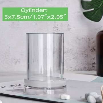 DIY Candle Mold Candle Making Mould Handmade Soap Molds Clay Craft Tools (TYPE: .A)