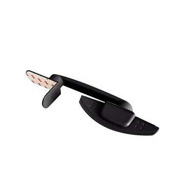 Folded 360 Rotation Display Paper File Document Holder Clip Bracket Mount For C... (COLOR.: BLACK)
