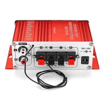 G8 12V Car Audio Stereo Power HIFI Amplifier bluetooth FM Radio 2CH 200W Support FM AUX SD U disk