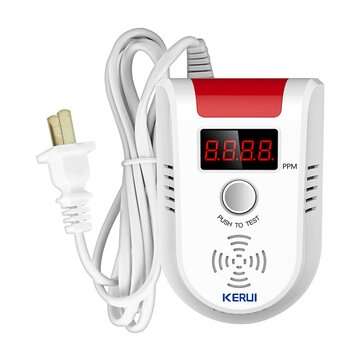 KERUI GD13 LPG GAS Detector Alarm Wireless Digital LED Display Leak Combustible Gas Detector For Hom