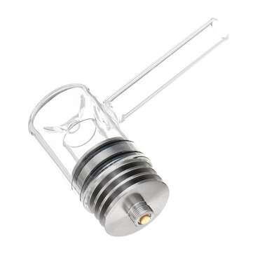 Longmada Motar 510 Thread Glass Mouth Heating Chamber Attachment Quartz Coilless