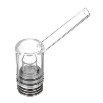 Longmada Motar 510 Thread Glass Mouth Heating Chamber Attachment Quartz Coilless