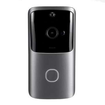 M10 Video Doorbell 720P 15FPS 100MP WIFI XSH CAM UBELL-APP Two-way Voice Inte... (COLOR.: BLACKGREY)