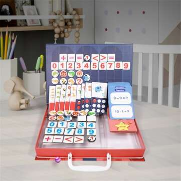 Magnetic Math Toy Arithmetic Puzzles Educational Game Educational Toys Puzzles Teaching Count Teachi