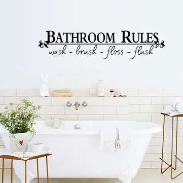 Miico DZ006 Decorative Sticker Wall Stickers Decor DIY Stickers Bathroom Decoration