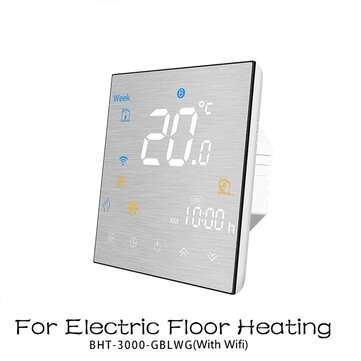 MoesHouse BHT-3000 WiFi Smart Thermostat Temperature Contr... (THERMOSTAT CONTROLLER: BHT-3000-GBLW)
