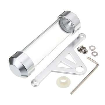 Motorcycle Tube Tax Disc Holder Cylindical Watetrproof Plastic