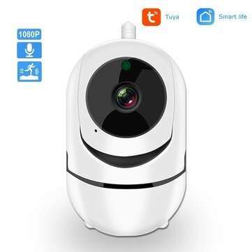 Tuya Smart Life HD 1080P 2MP WiFi  IP Camera Support Video Control Motion Sensor D... (PLUG: EUPLUG)