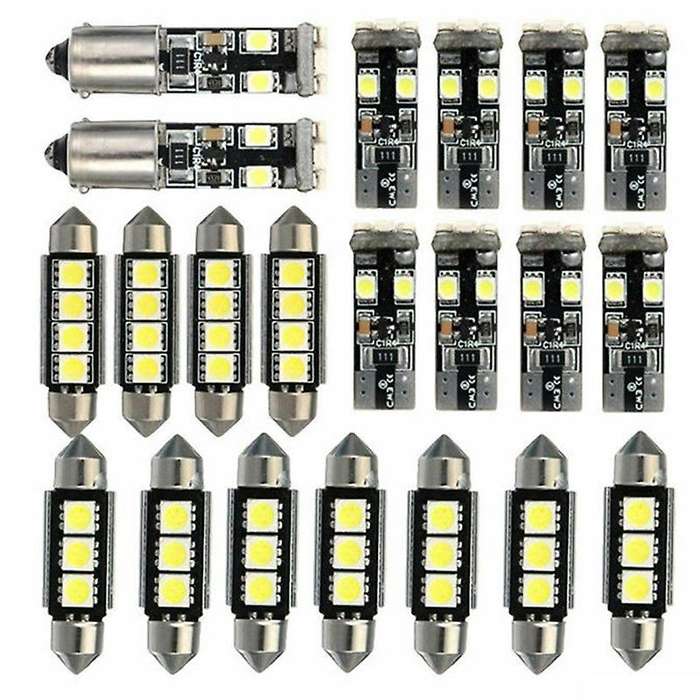 21X White LED Interior Light Package