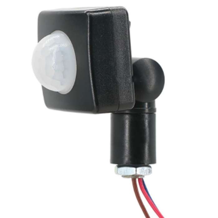 220V Mini Human Body Infrared Sensor Infrared Body Sensor Switch LED Flood Light PIR Motion Sensor A