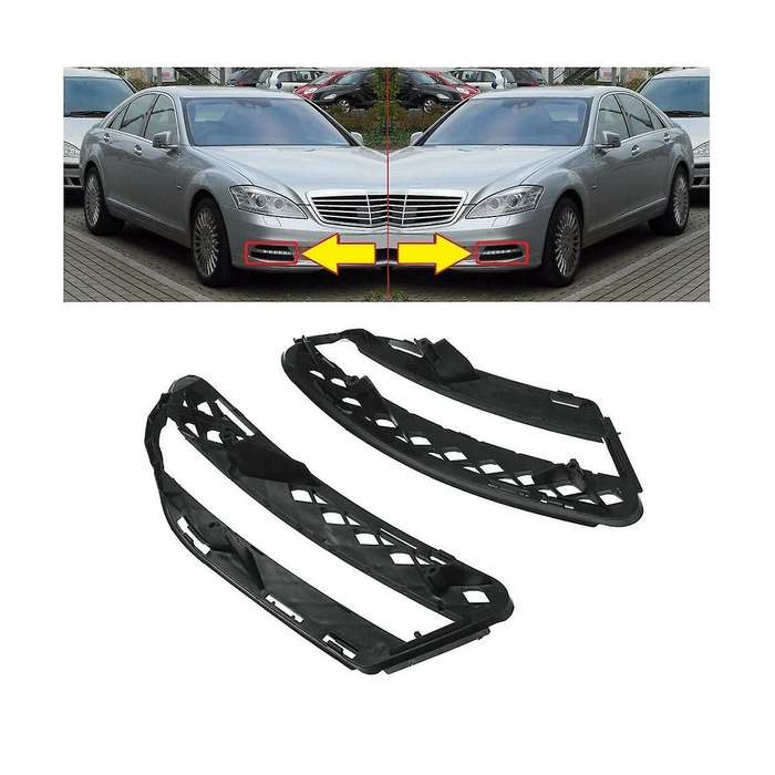 2218851722 2218851822 Front Bar Fog Light Bezel Base Auto for S-class W221 2007-2013