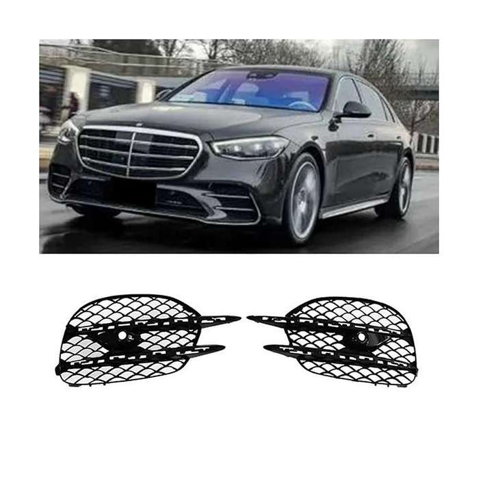 2228857200 2228857300 Passageway Grille Front Bar Fog Light Frame for Sport W222 S450 S500 S560 2018