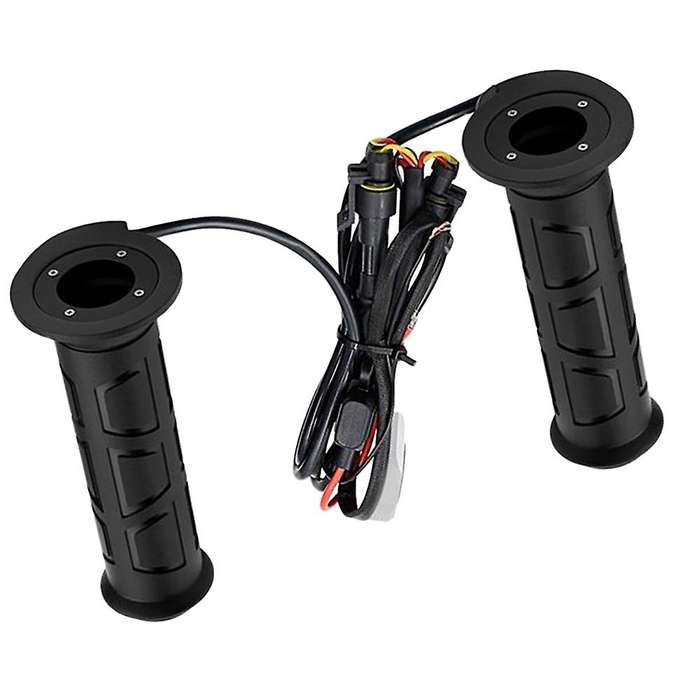 22mm Motorcycle Heating Handlebar Intelligent Three-Speed Temperature Adjustment Heating Handle for