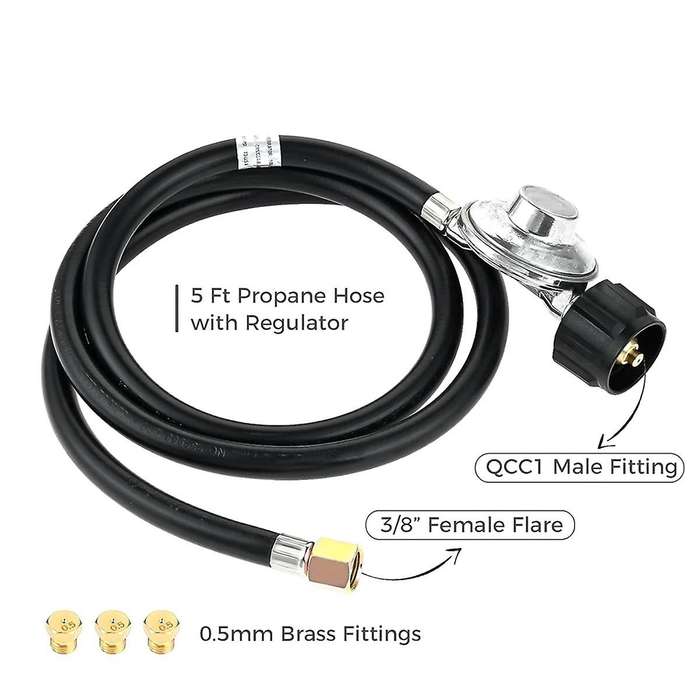 23080901 Universal Natural Gas to Propane Conversion Kit for or II Grill,NG to LP Conversion Kit