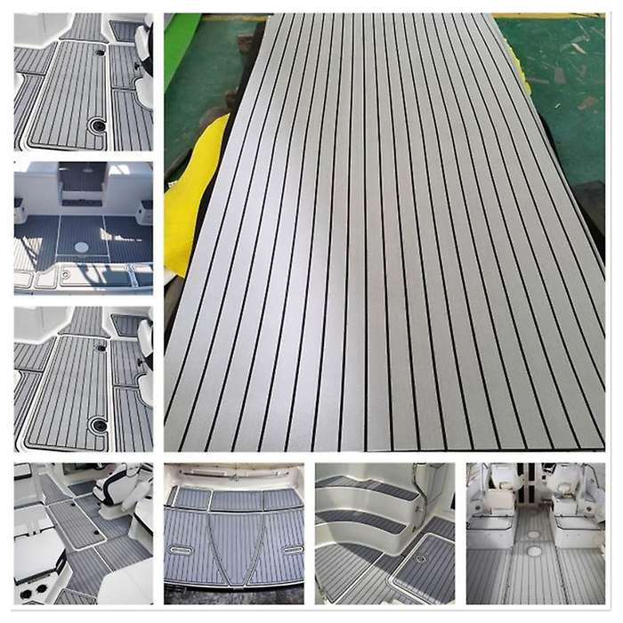 240x 45cm Foam Floor Mat for Marine Boat Yacht Rv Self Adhesive Foam Teak Deck Sheet Boat Synthetic