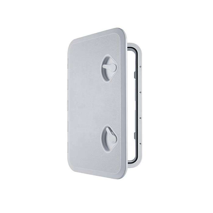 243x607mm Square Deck Cover Hatch Cover Hand Hole Cover Abs Plastic Anti-aging Marine Yacht Speedboa