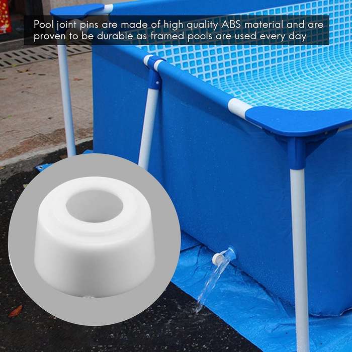 24Pcs ABS Pool Joint Pins, 6cm/2.36in Cap Set Seals for Swimming Pool 28270-28273