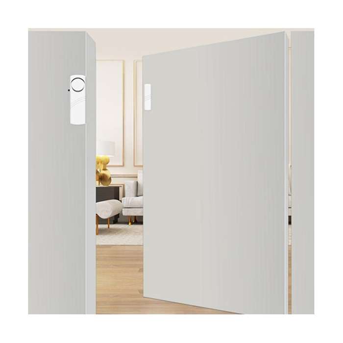 24pcs Door and Window Alarm Electronic Alarm Window Alarm Sensor Anti-burglary Window Security Alarm