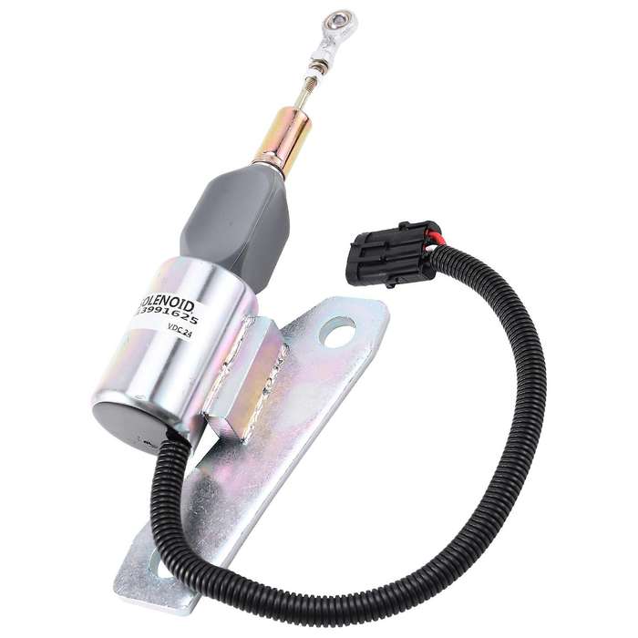 24V 3991625 Sa-4959-24 Fuel Shutoff Solenoid for Engine 6Bt 5.9L R335-7 R200-5 R225-7 6Bt5.9
