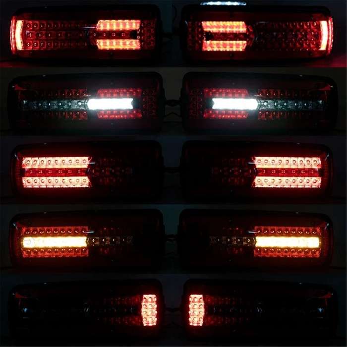 24V LED Truck Right Rear Bumper Tail Light Brake Signal Light for MAN TGX TGS TGL TGM 81252256562