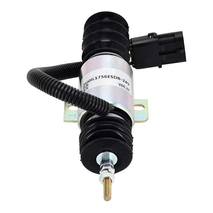 24V Stop Solenoid Flameout Solenoid Valve 11033954 for Wheel Loader L120B L120C L150 L150C L180 L90B