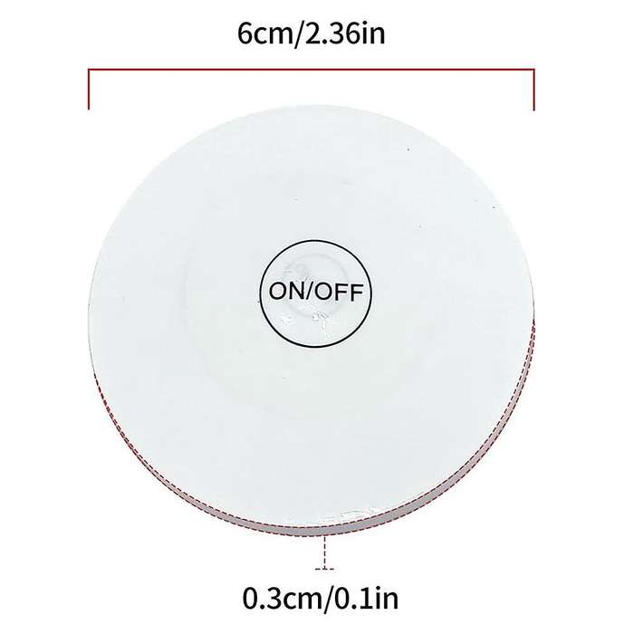 25 Pcs LED Coaster Round Flash Cup Mat Sticker Lights for Wine Liquor Bottle, Drinks Party, Bar Part