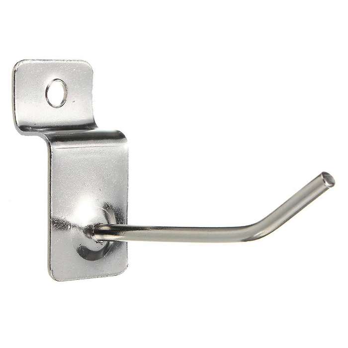 25 X Single Hook Pin Shop Display Fitting Hanger 50mm