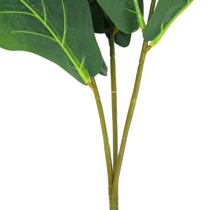25.6inch Artificial Plants Fiddle Leaf Fig Faux Ficus Lyrata Tree Bushes Greenery for Garden Porch